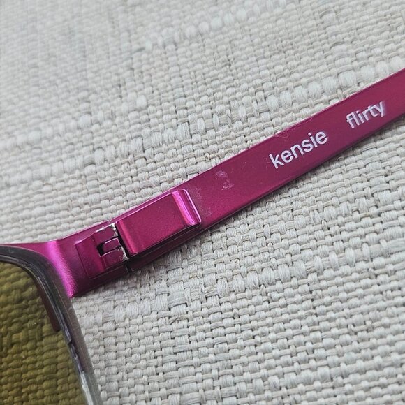 Kensie Women Eyeglasses Frame FLIRTY Half Rim Glasses Eye Wear Read desc main image 11
